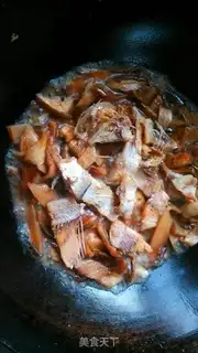 Make Salt fish and eggplant step 3