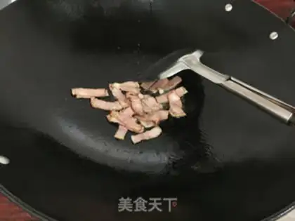 Make Bacon noodles step 2