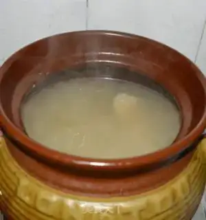 Make Cone powder soup step 5