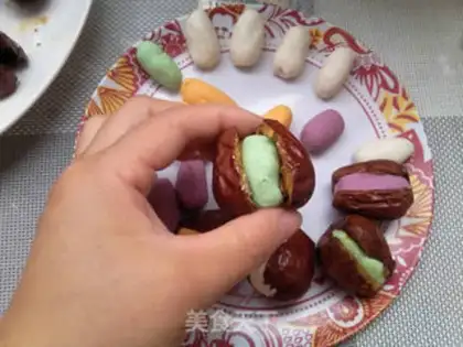 Make The colored heart is soft step 8