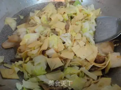 Make Tofu-cracked cabbage step 7