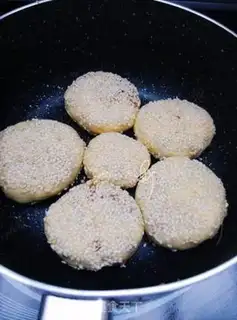 Make Peanut soy and soy sesame pancakes step 16