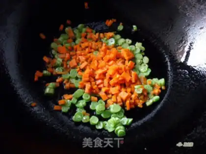 Make Five eggs of fried rice step 6