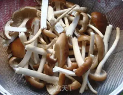Make Tea mushrooms step 1