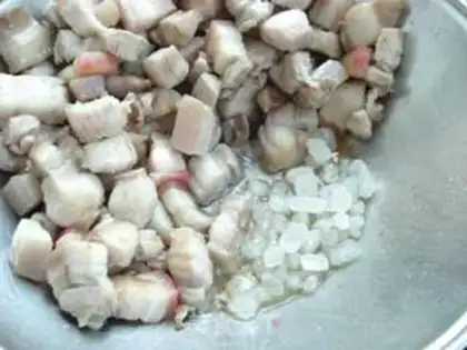 Make Red meat without water step 4