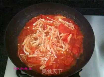 Make Tomato gill mushrooms step 7