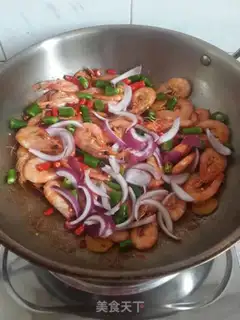 Make Spicy shrimp step 7