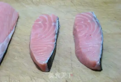 Make Fried salmon step 0