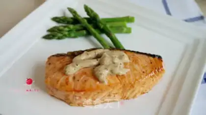 Make Fried salmon step 5
