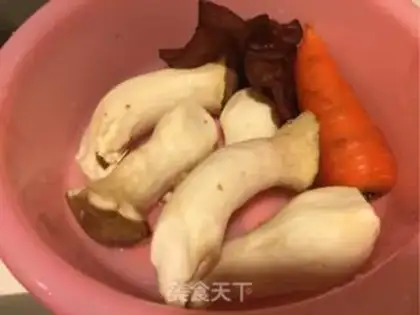 Make Chicken silk abalone step 0