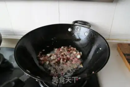 Make Peach pea rice step 3