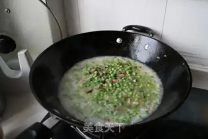 Make Peach pea rice step 6