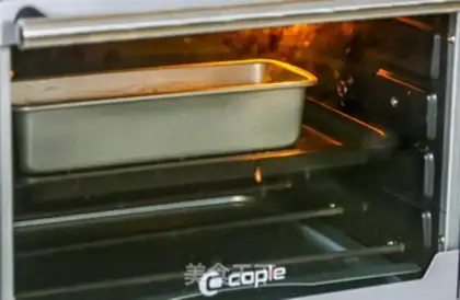 Make White chocolate brownie step 7
