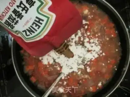 Make Spaghetti ketchup step 3