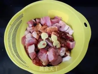 Make Fresh meat and rice step 4