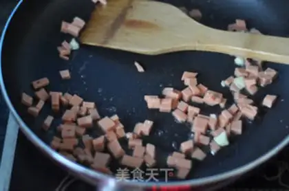 Make Ham corndane step 1