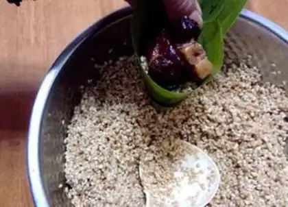 Make Fresh meat and rice step 8