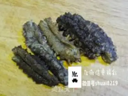 Make The sea cucumbers step 1