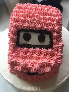 Make Car cake step 7