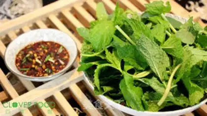 Make Spicy mint step 1