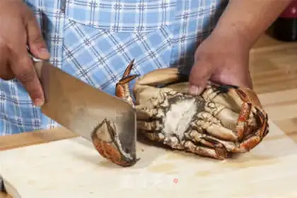 Make Red burning of Irish crabs step 2