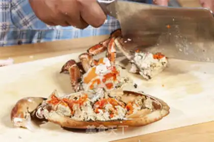 Make Red burning of Irish crabs step 6