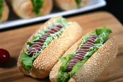 Make Hot dog bread step 7
