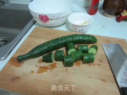 Make Shoot the cucumber step 0