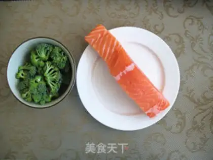 Make Japanese salmon step 0