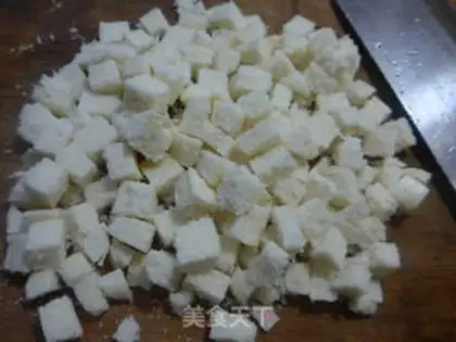 Make Scrambled buns of cake step 2