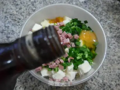 Make Scrambled buns of cake step 5