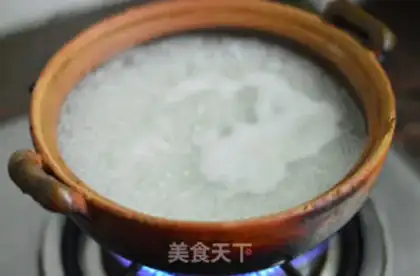 Make Shrimp congee step 2