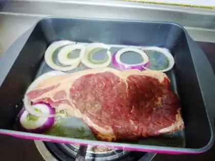 Make Black pepper steak step 17
