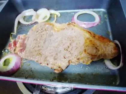 Make Black pepper steak step 18