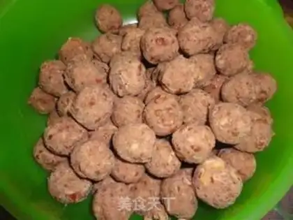 Make Northeast sticky bean bag step 1