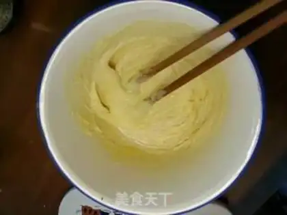 Make Souffle cookies step 1