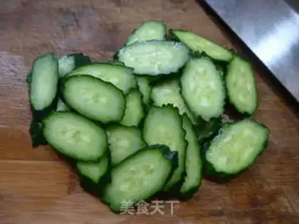 Make Cow cucumbers step 2