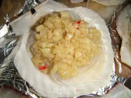 Make Garlic scallops step 4