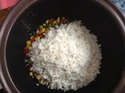 Make Loose rice step 9