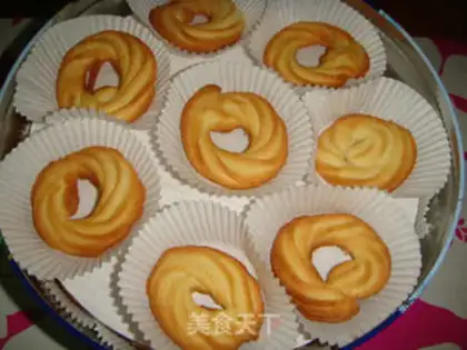 Make Butter cookies step 9