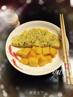 Make Onion omelet step 4