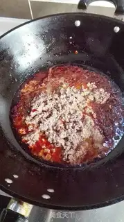 Make Spicy beef sauce step 7