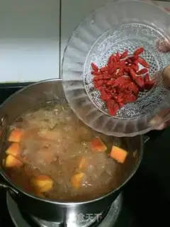Make The papaya silver spoon step 7