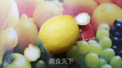 Make Honey lemon tea step 2