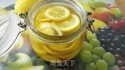Make Honey lemon tea step 9