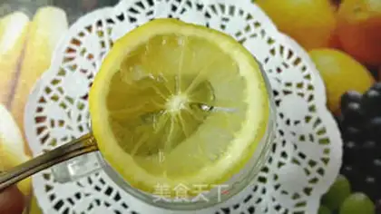 Make Honey lemon tea step 10