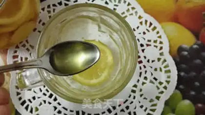 Make Honey lemon tea step 11
