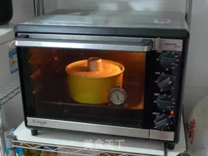 Make Black sesame ricin cake step 6