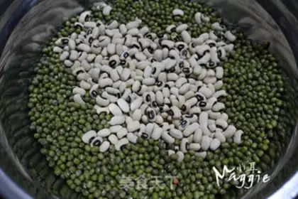 Make Sea-belt green bean sand step 0