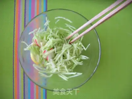 Make Antarctic krill salad step 3